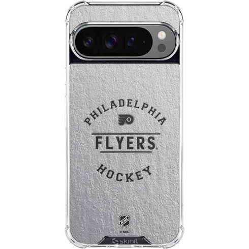 NHL Philadelphia Flyers Black Text Google Pixel 10 Pro XL Clear Case